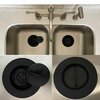 Flex Strainer Kitchen Sink Drain Strainer & Stopper BL, 2PK DPFS1010-2